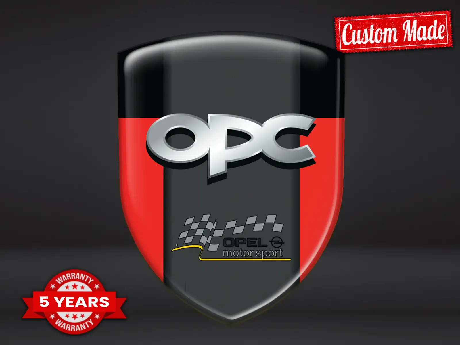 OPC Pegatinas Adhesivas Resistentes Limitadas Alta Calidad